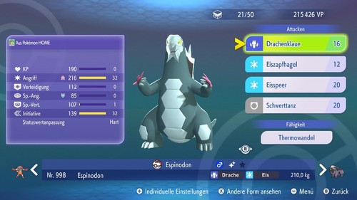 Shiny espinodon - shiny,