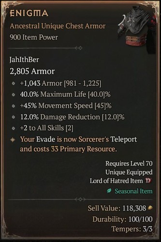 Diablo enigma chest - 4,