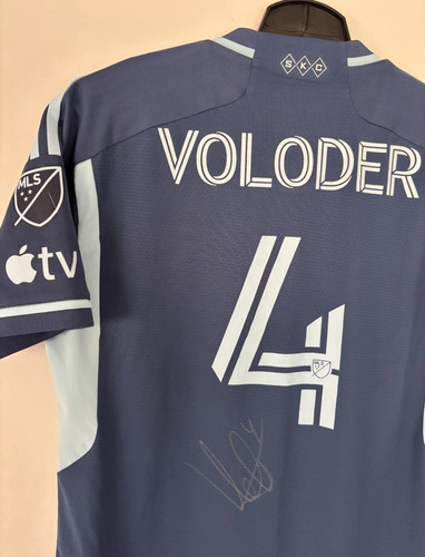 Kansas sporting mls match worn - mls,