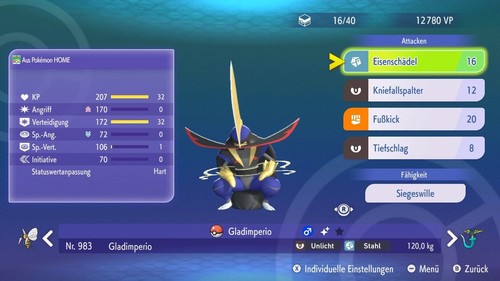Shiny gladimperio - ✨, |