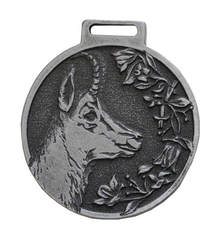 Medaglia decorazione camoscio - decorazione,