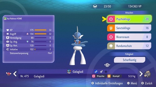 Shiny galagladi - ✨, ✨