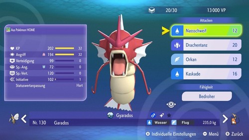 Shiny garados - shiny, ✨