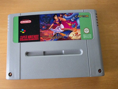 Aladdin super nintendo snes - nintendo,