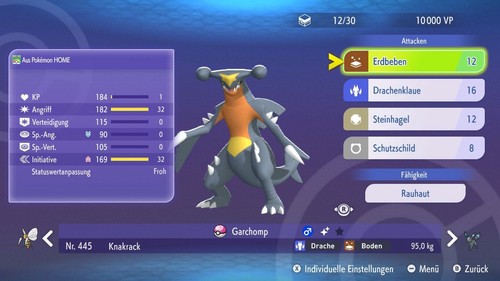 Shiny knakrack - knakrack, ✨